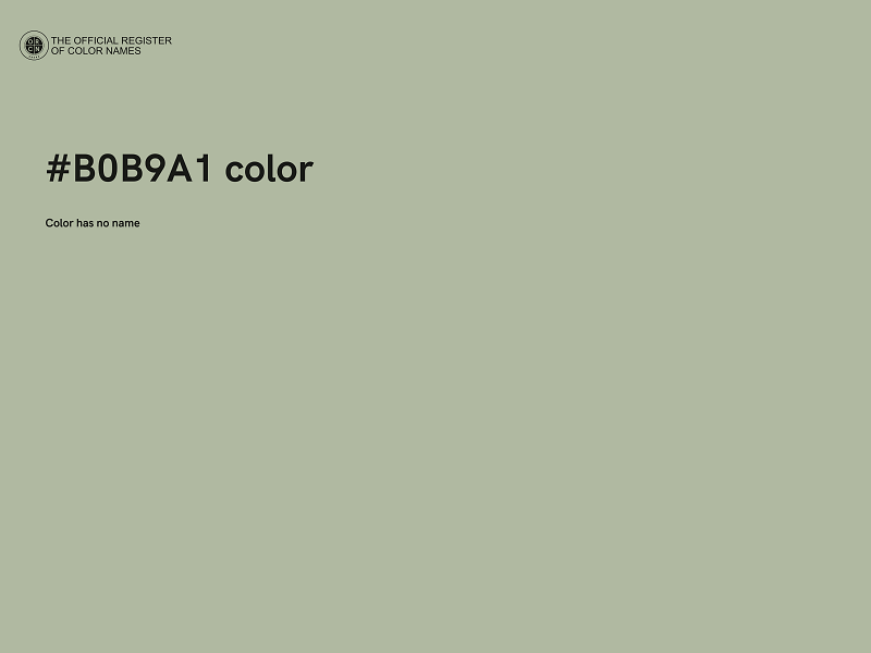 #B0B9A1 color image