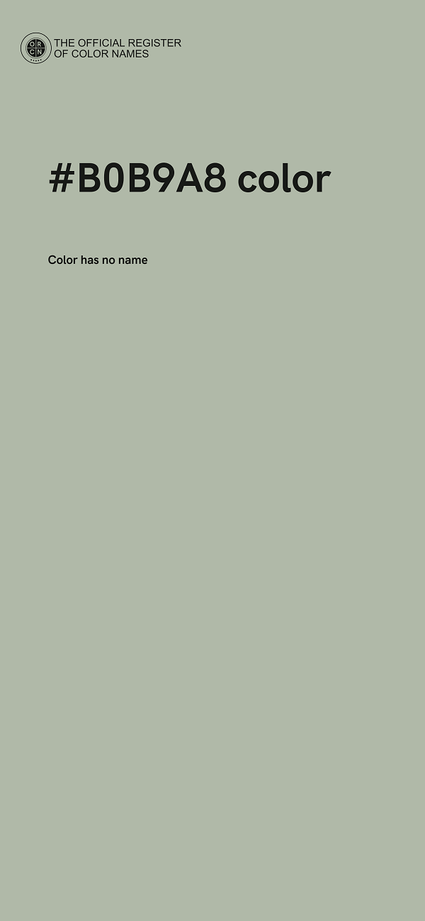 #B0B9A8 color image