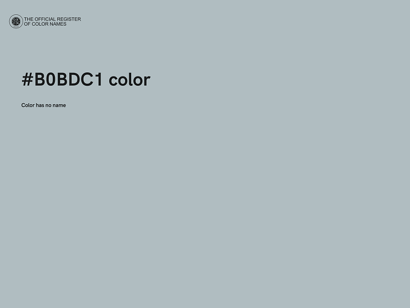 #B0BDC1 color image