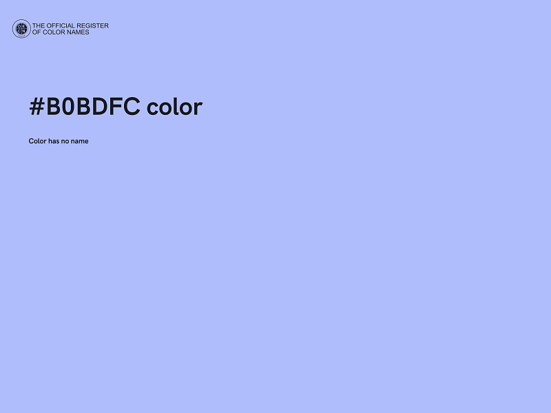 #B0BDFC color image