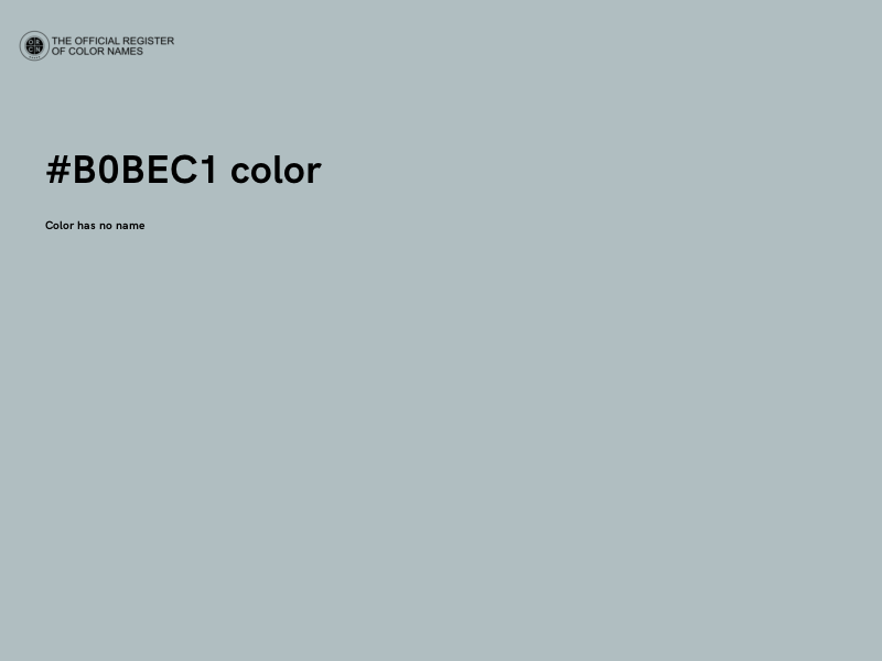 #B0BEC1 color image
