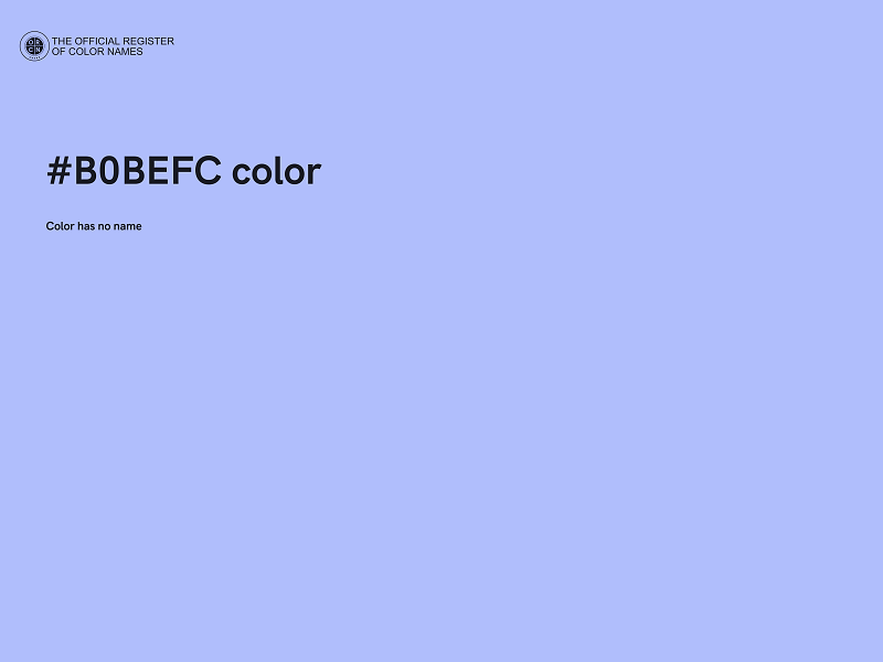 #B0BEFC color image