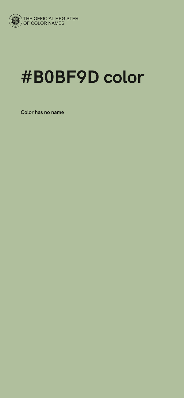 #B0BF9D color image