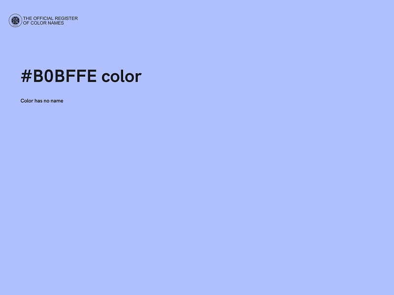 #B0BFFE color image