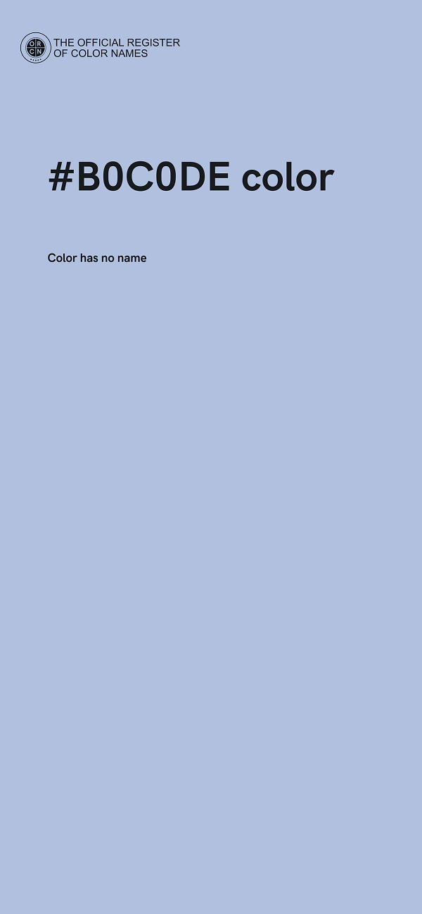 #B0C0DE color image