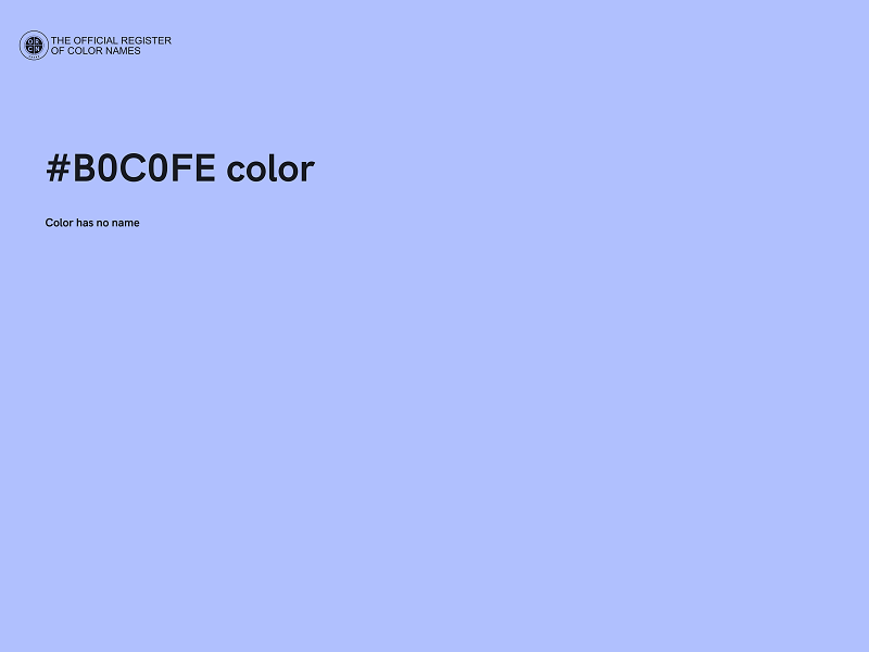 #B0C0FE color image