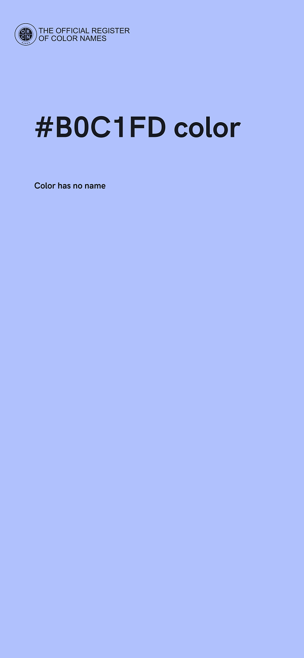 #B0C1FD color image