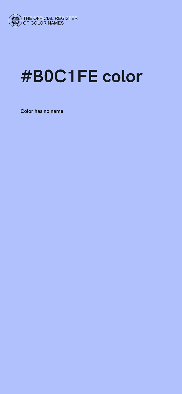 #B0C1FE color image