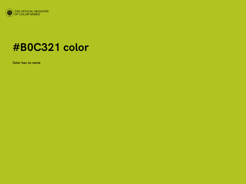 #B0C321 color image