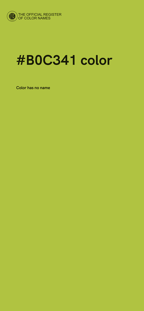 #B0C341 color image