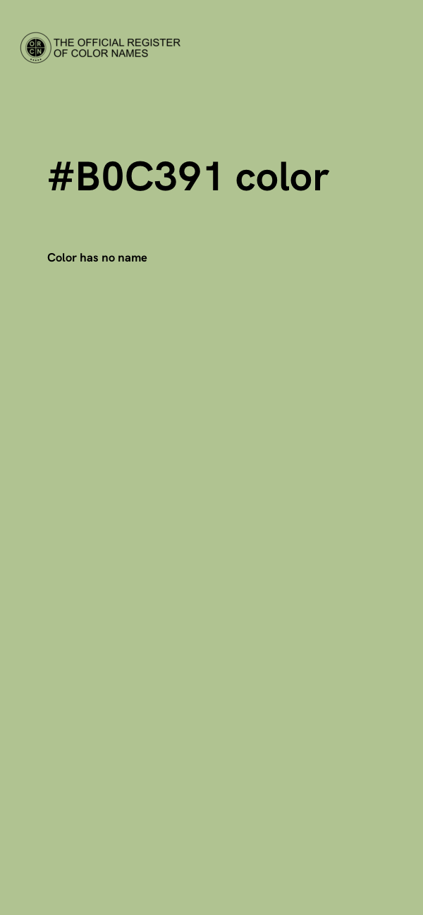 #B0C391 color image