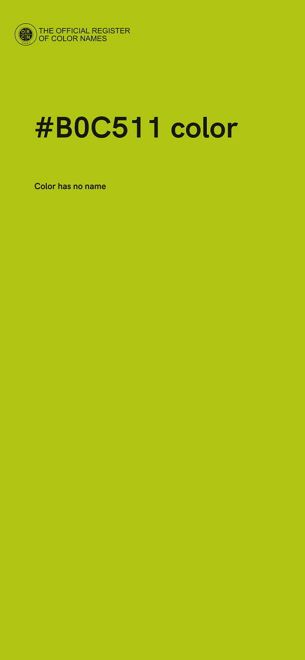 #B0C511 color image