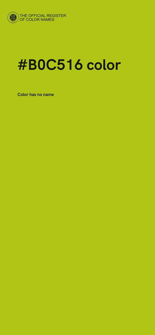 #B0C516 color image