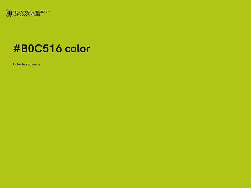 #B0C516 color image