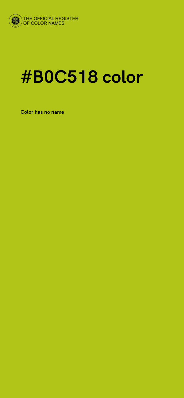 #B0C518 color image