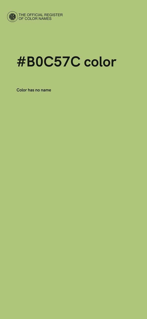 #B0C57C color image