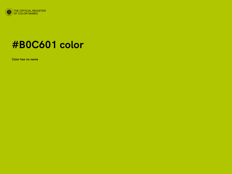 #B0C601 color image