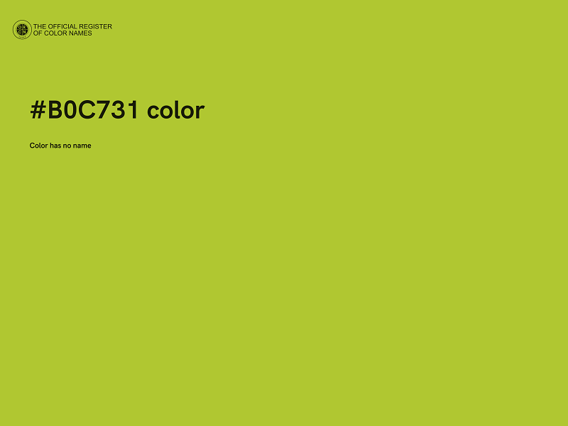 #B0C731 color image