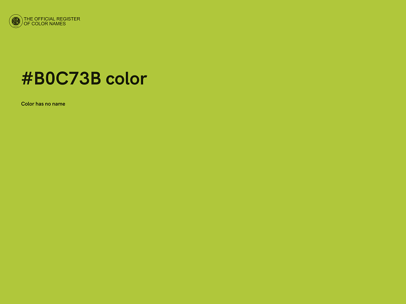 #B0C73B color image