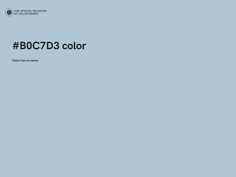 #B0C7D3 color image