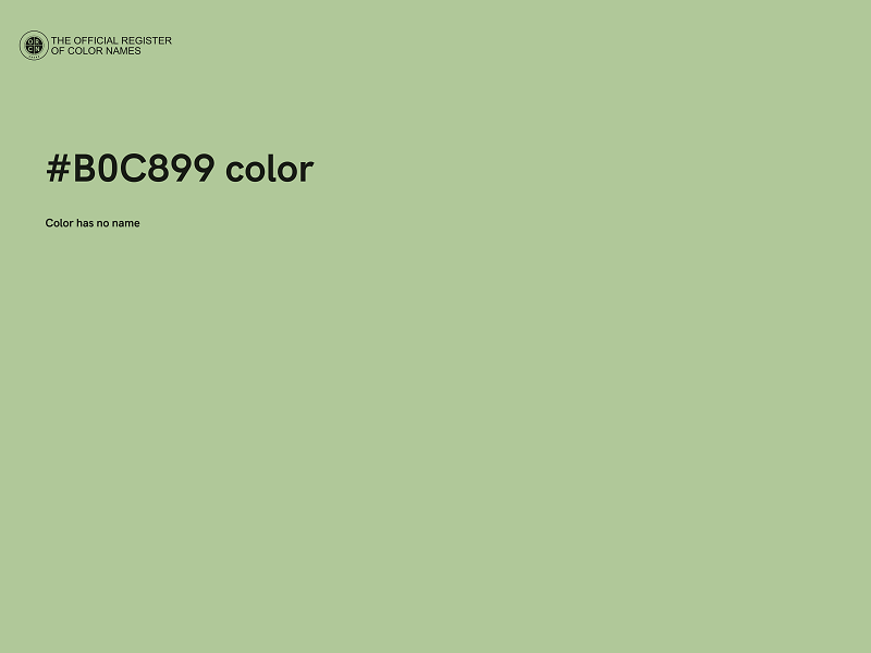 #B0C899 color image