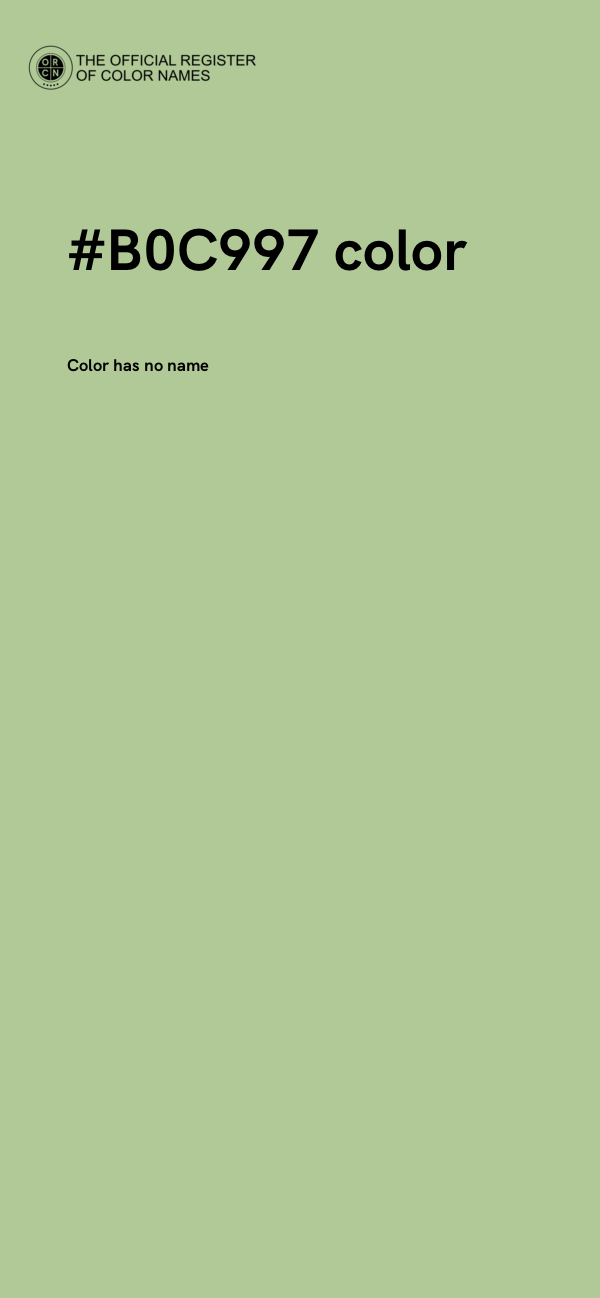 #B0C997 color image