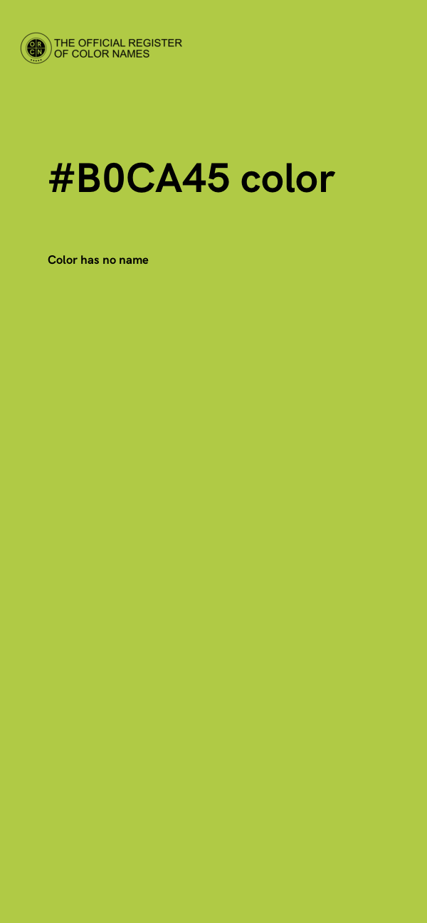 #B0CA45 color image