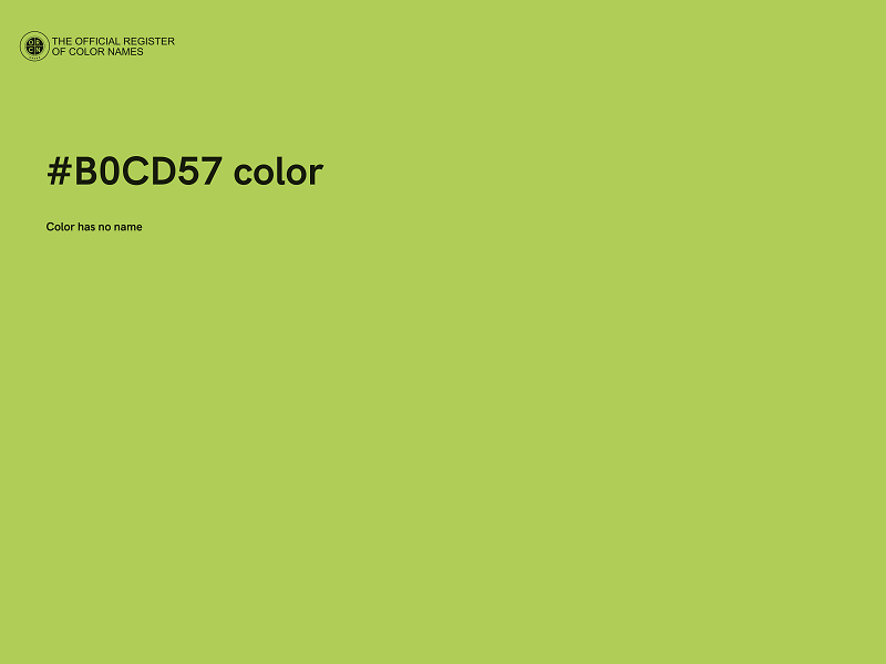 #B0CD57 color image