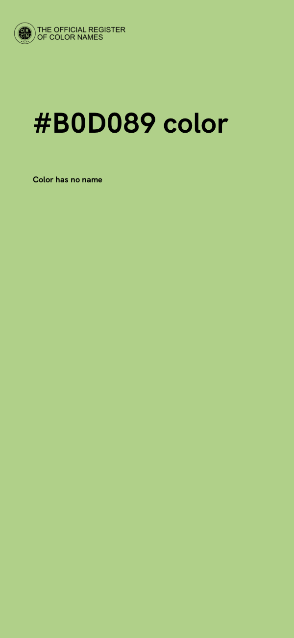 #B0D089 color image