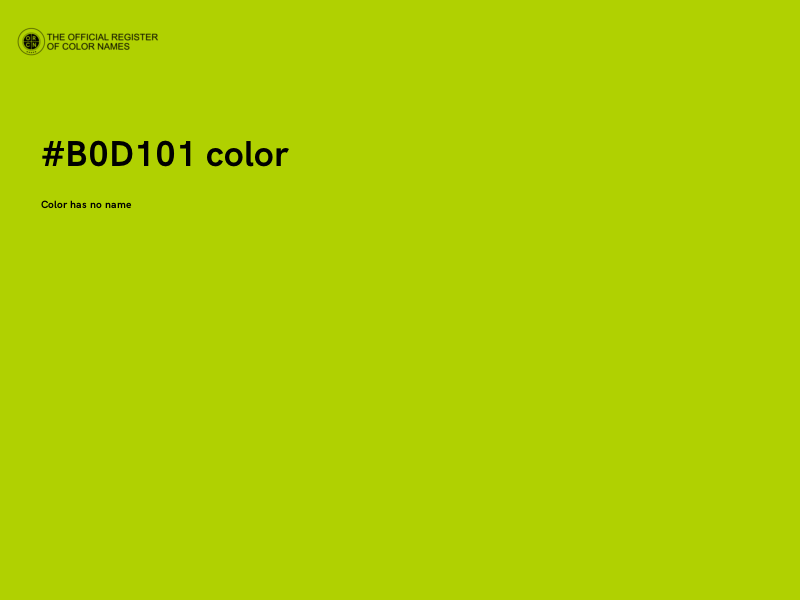 #B0D101 color image