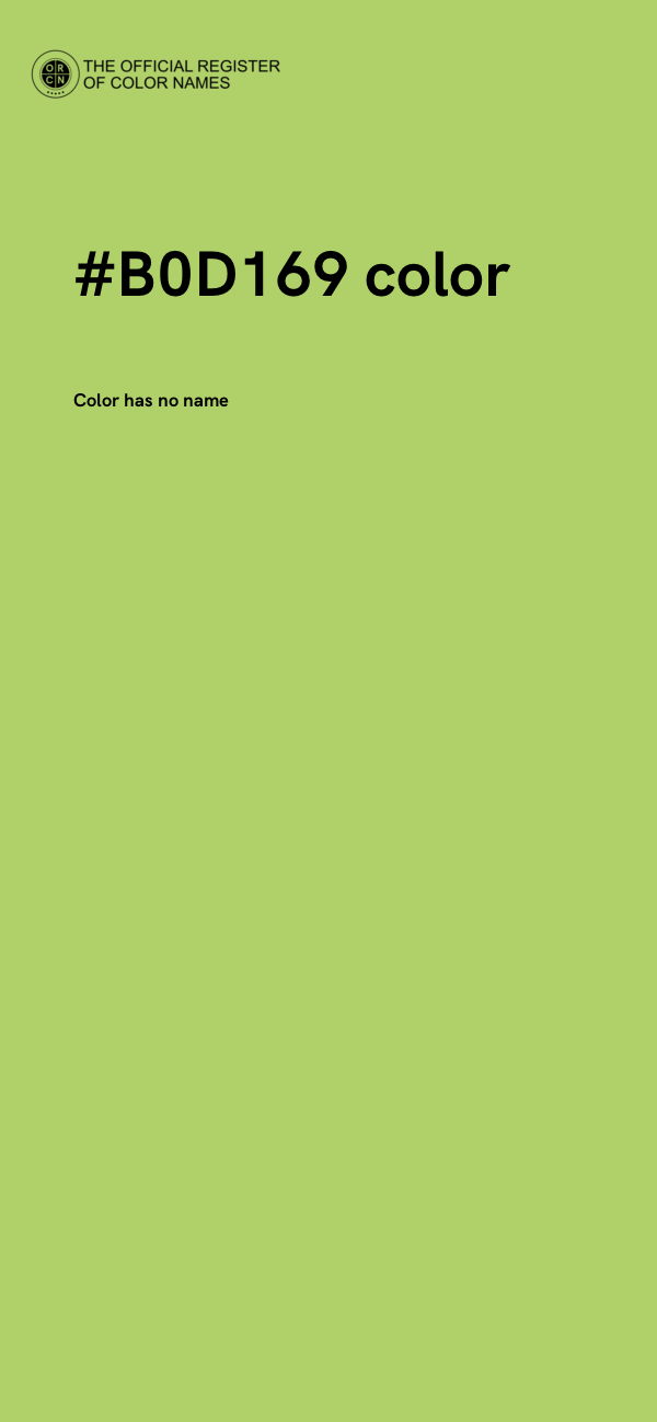 #B0D169 color image