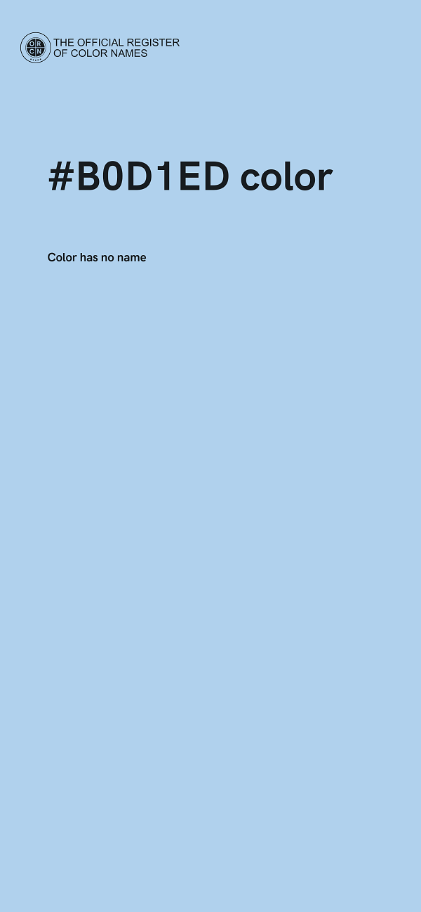#B0D1ED color image