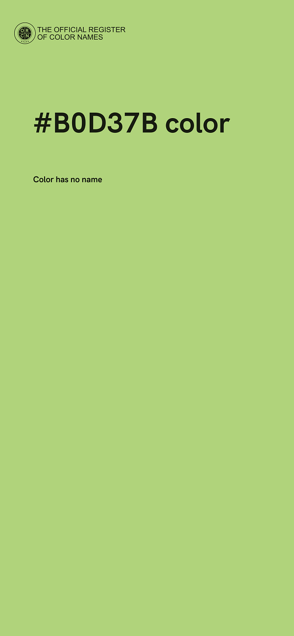 #B0D37B color image