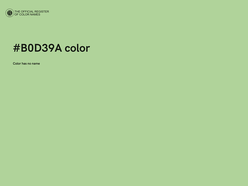 #B0D39A color image