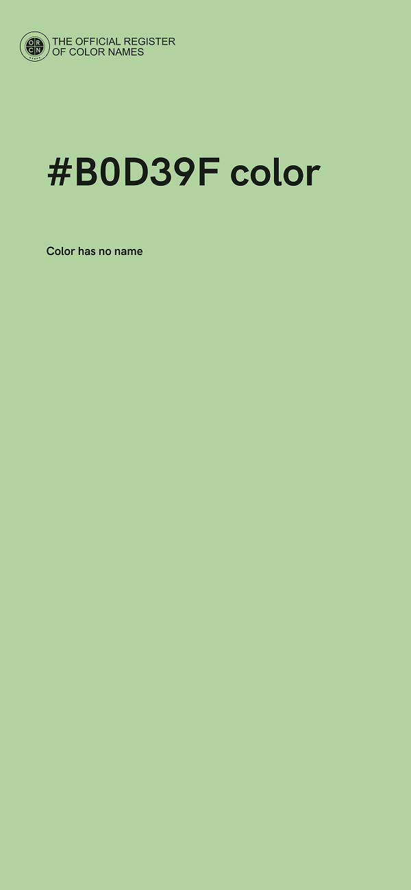 #B0D39F color image