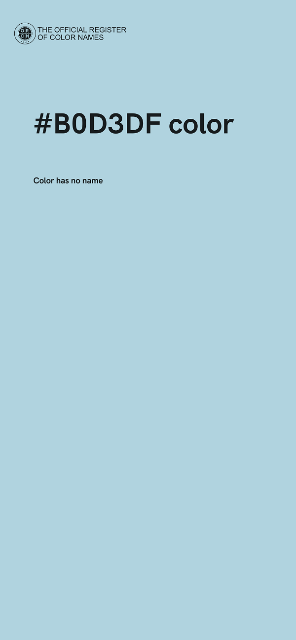 #B0D3DF color image