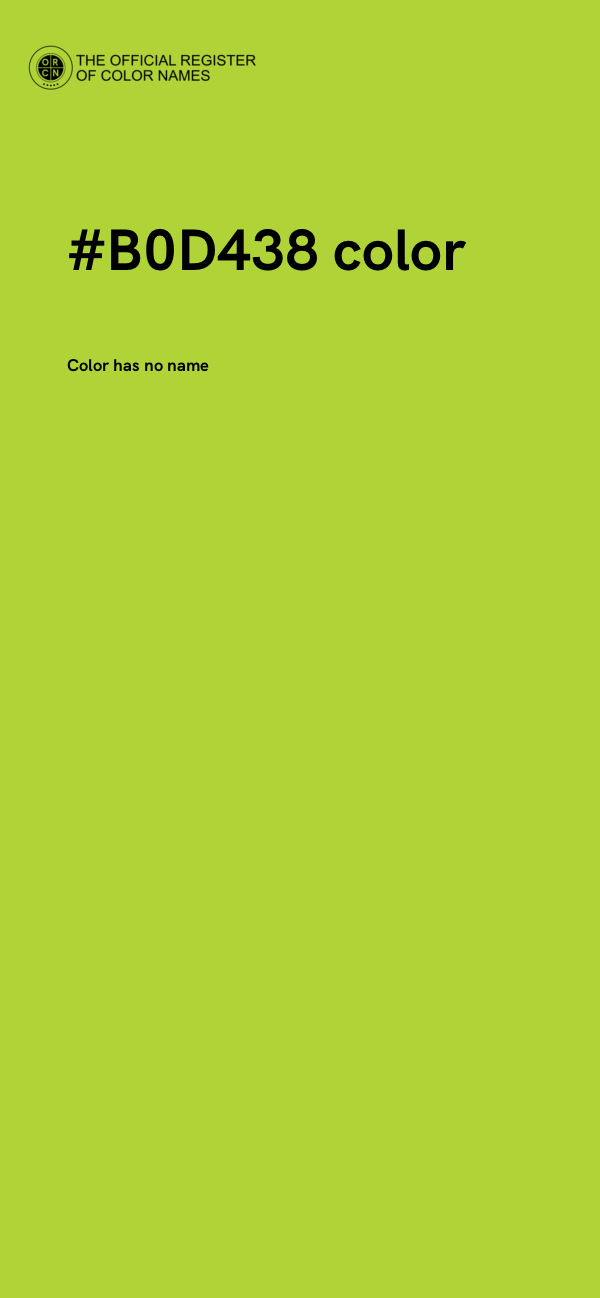 #B0D438 color image