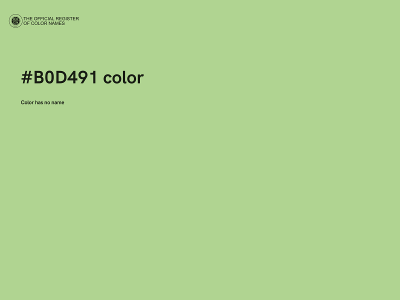 #B0D491 color image