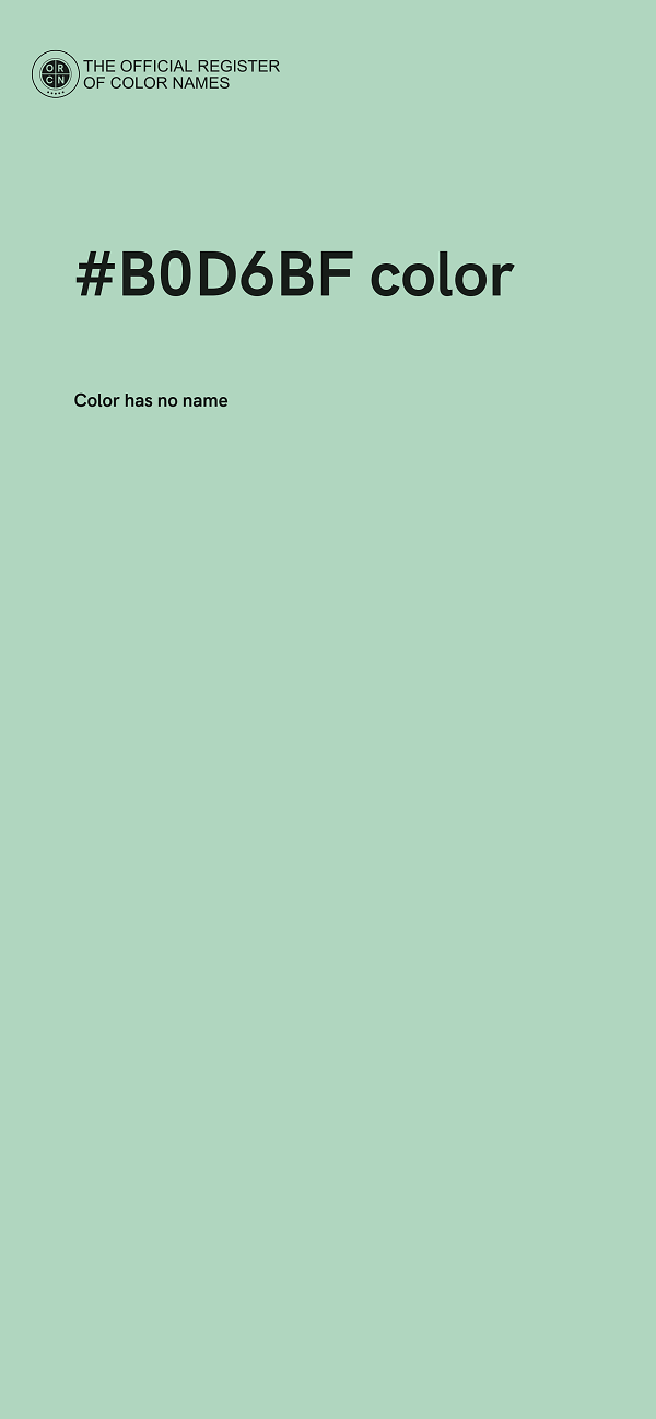 #B0D6BF color image