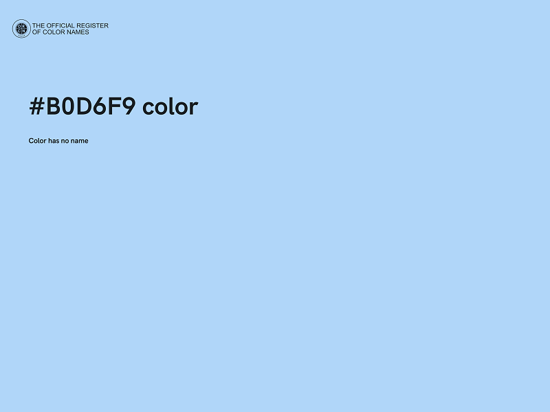 #B0D6F9 color image