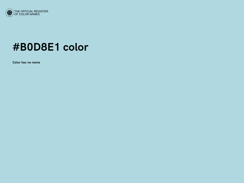 #B0D8E1 color image