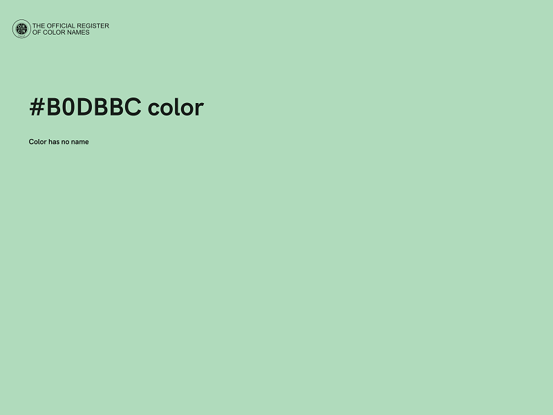 #B0DBBC color image