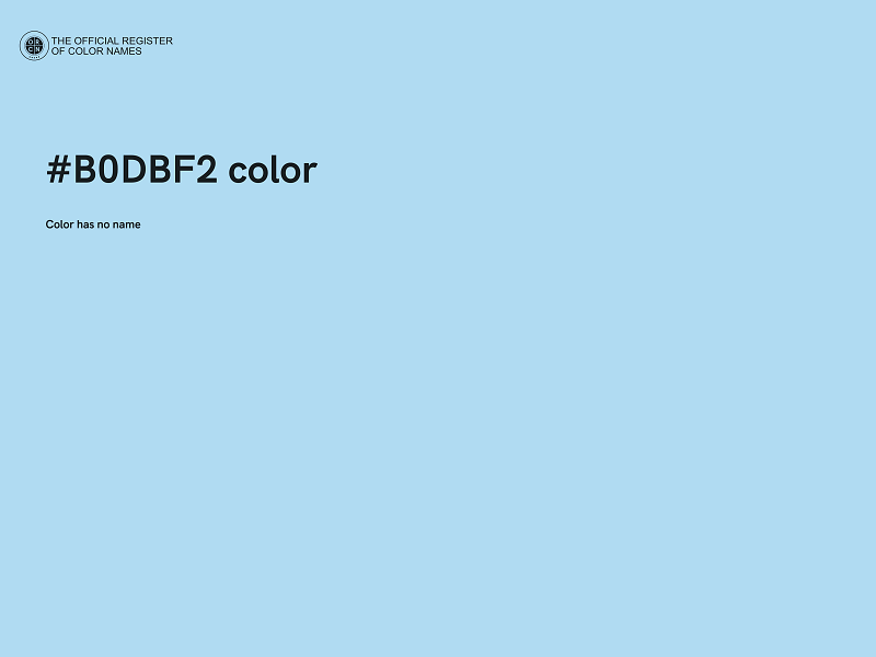 #B0DBF2 color image