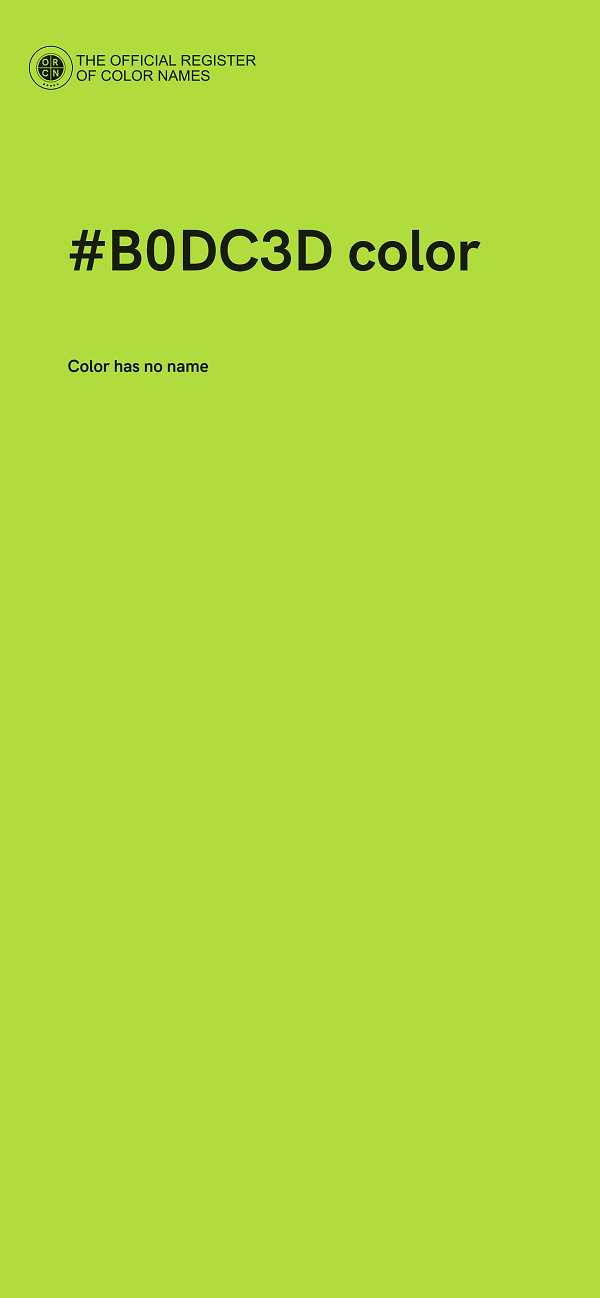 #B0DC3D color image