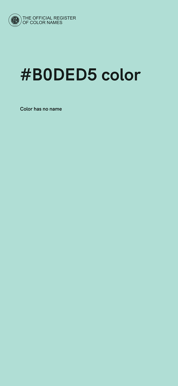 #B0DED5 color image
