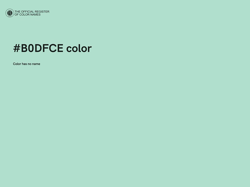 #B0DFCE color image