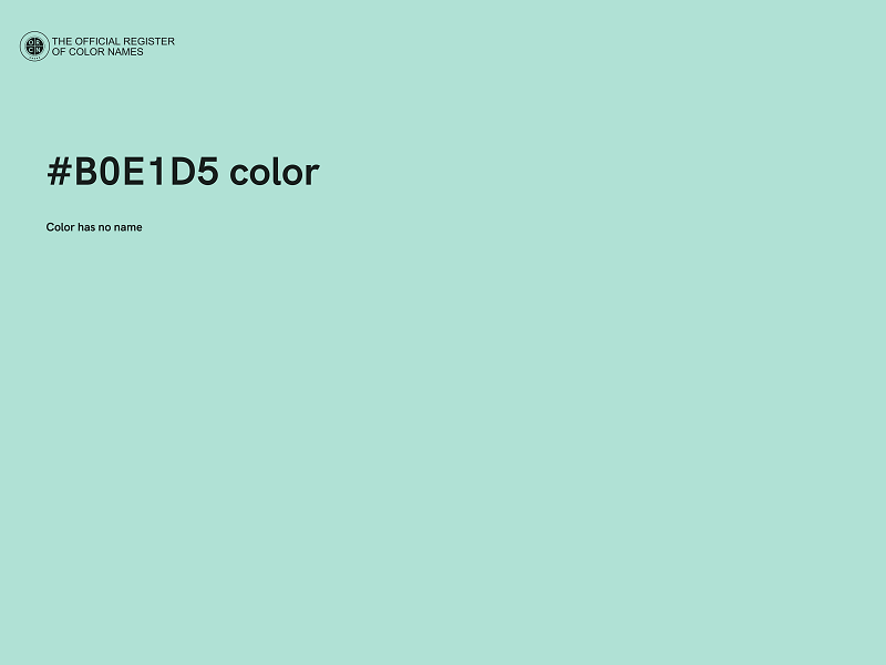 #B0E1D5 color image