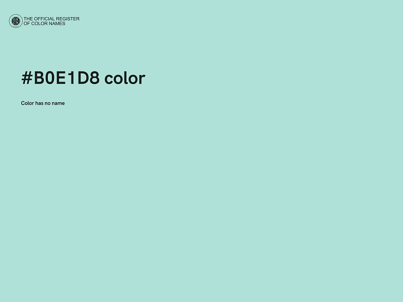 #B0E1D8 color image