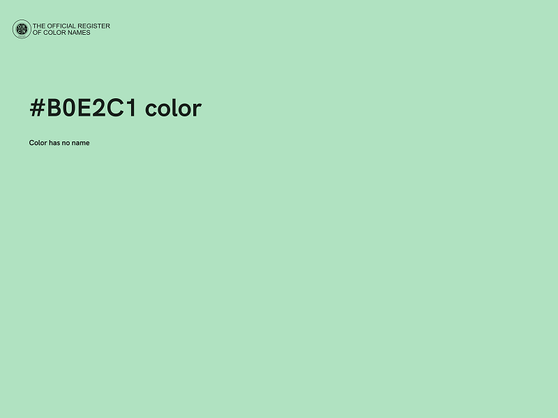 #B0E2C1 color image