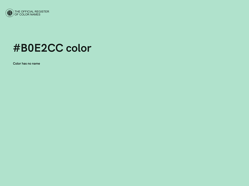 #B0E2CC color image